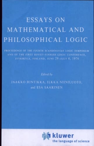 Essays on Mathematical and Philosophical Logic