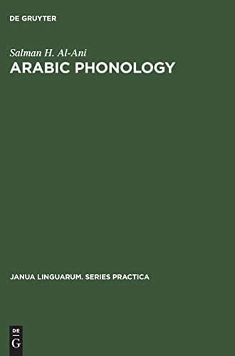 Arabic Phonology An Acoustical and Physiological Investigation