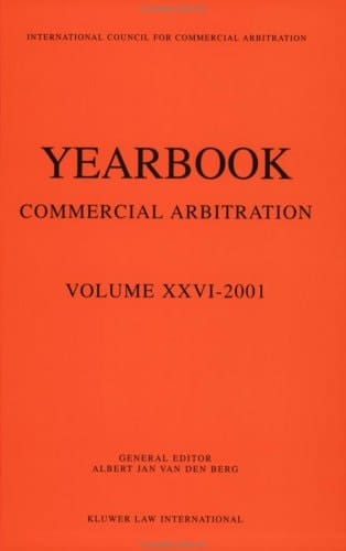 Yearbook Commercial Arbitration:2001