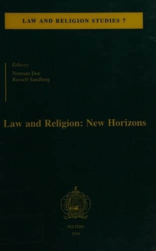 Law and Religion New Horizons