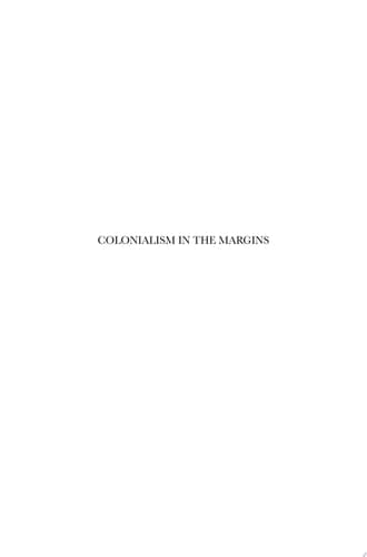 Colonialism in the Margins Cultural Encounters in New Sweden and Lapland