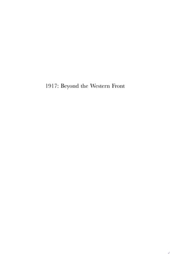 1917: Beyond the Western Front