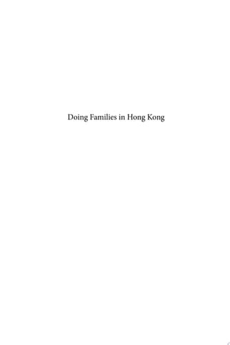 Doing Families in Hong Kong