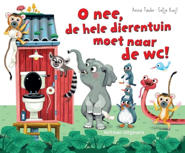 O nee, de hele dierentuin moet naar de wc!