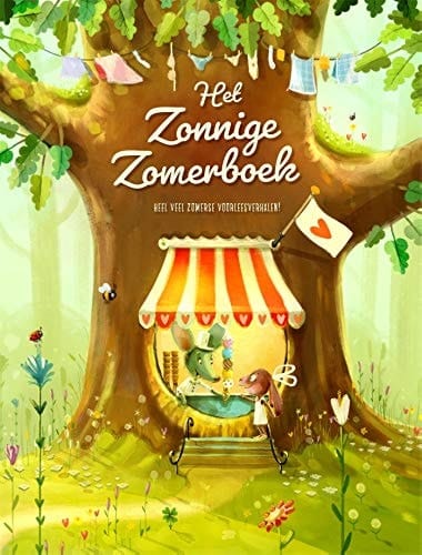 Het zonnige zomerboek heel veel spetterende voorleesverhalen over de zomer