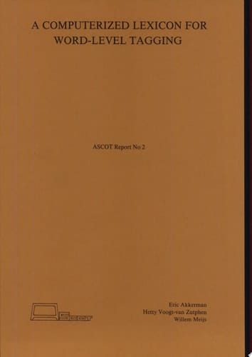 A Computerized Lexicon for Word-level Tagging
