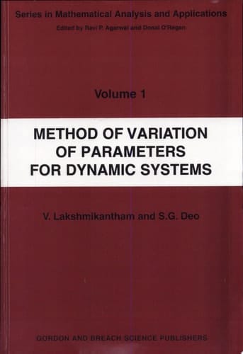 Method of Variation of Parameters for Dynamic Systems