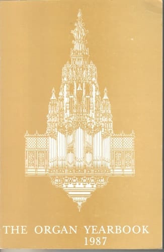 The Organ Yearbook 1987