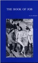 The Book of Job Proceedings of the 42nd Colloquium Biblicum Lovaniense, Aug. 24-26, 1993