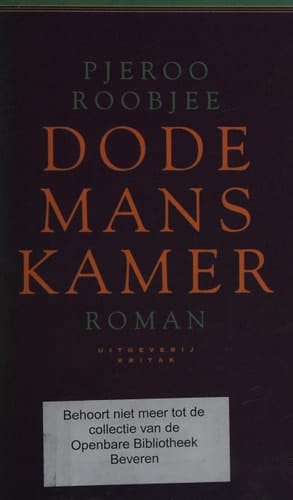Dodemanskamer roman