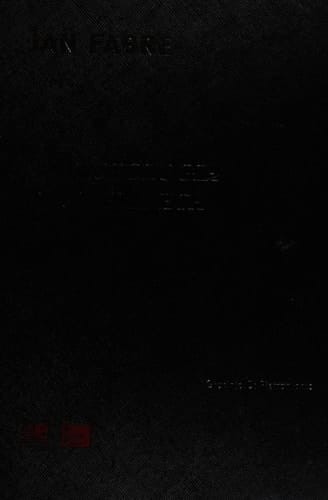 Jan Fabre antropologia du un pianeta