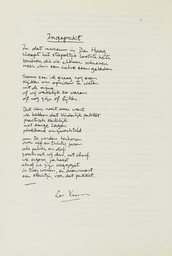 Werken voor de eeuwigheid een geschiedenis van het Letterkundig Museum