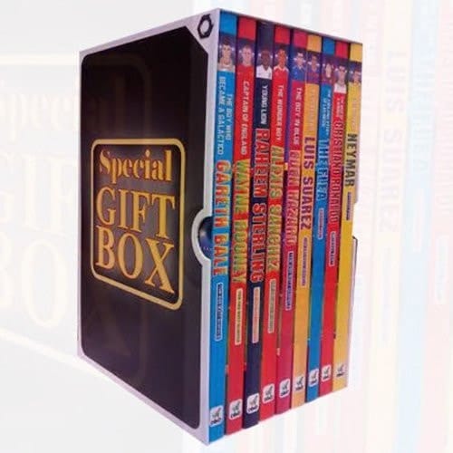 Childrens Football Collection 9 Books Collection Gift Wrapped Slipcase Specially For You