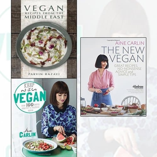 Keep it Vegan,The New Vegan,Vegan Recipes from the Middle East[Hardcover] 3 Books Collection Set - 100 simple, healthy & delicious dishes,Great Recipes, No-Nonsense Advice & Simple Tips