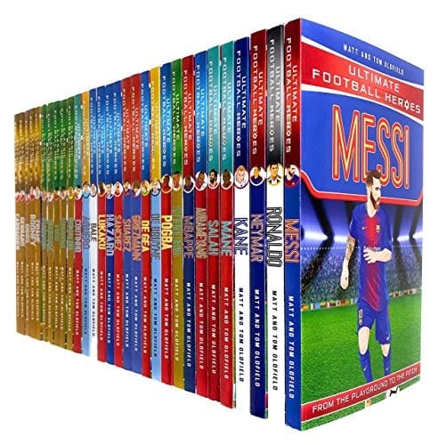 Ultimate & Classic Football Heroes MEGA 30 Books Collection Set
