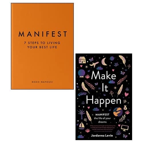 Manifest [Hardcover] By Roxie Nafousi, Make it Happen By Jordanna Levin 2 Books Collection Set