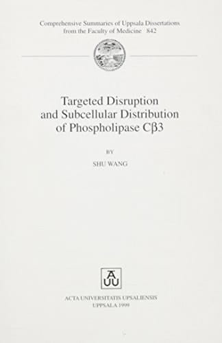 Targeted Disruption and Subcellular Distribution of Phospholipase CB3