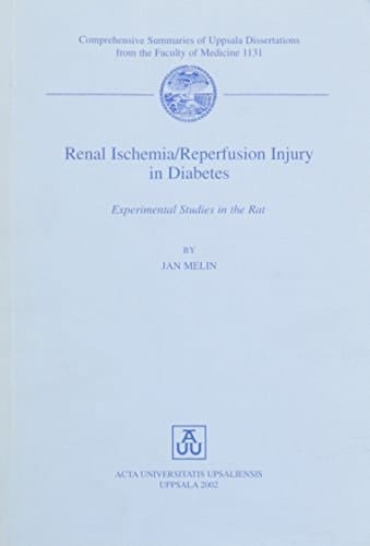 Renal ischemia/reperfusion injury in diabetes experimental studies in the rat