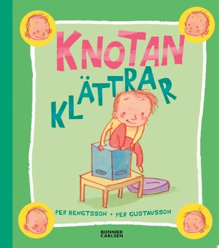 Knotan klättrar