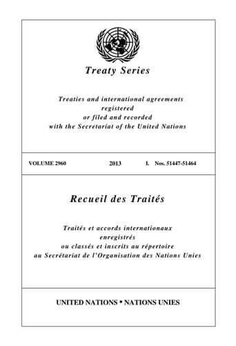 Treaty Series 2960/Recueil des Traités 2960