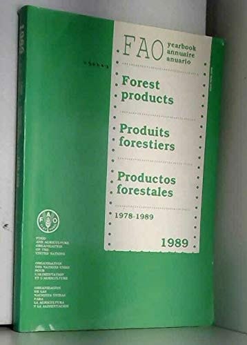 Yearbook of Forest Products, 1978-1989