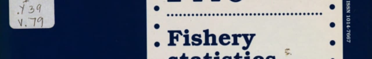 FAO Yearbook Fishery statistics. Commodities 1994