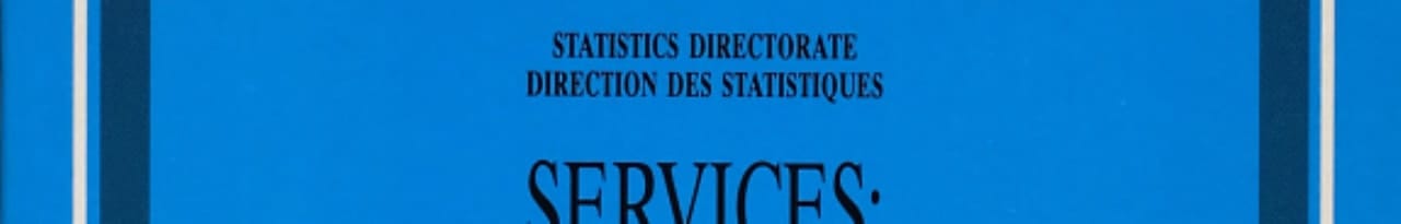 Services, Statistiques Sur Les Échanges Internationaux, 1970-1991