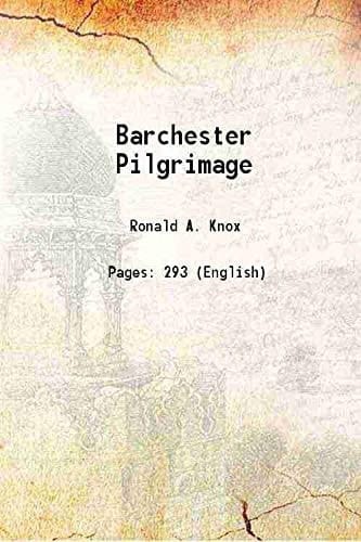 Barchester Pilgrimage 1936