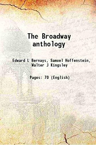 The Broadway anthology 1917