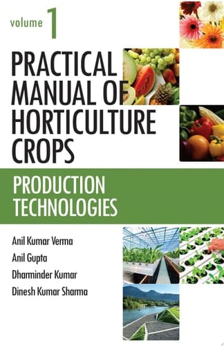 Practical Manual of Horticulture Crops: (Set of 2 Volumes)