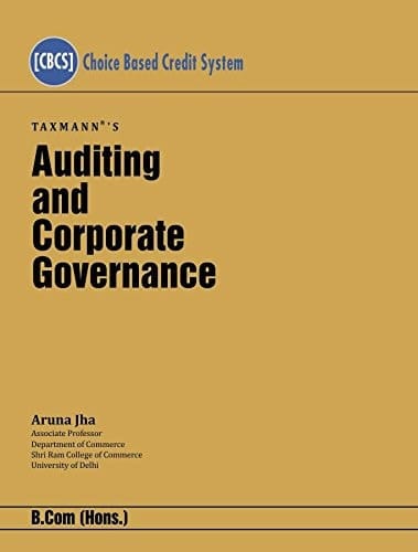 Auditing and Corporate Governance [Choice Based Credit System (CBCS)] -B.Com