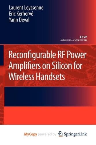 Reconfigurable RF Power Amplifiers on Silicon for Wireless Handsets