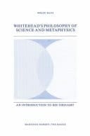 Whitehead's Philosophy of Science and Metaphysics