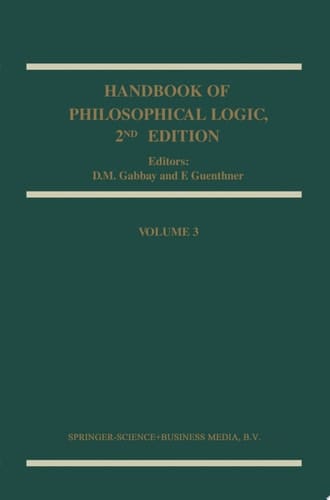 Handbook of Philosophical Logic
