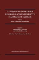 Handbook of Defeasible Reasoning and Uncertainty Management Systems