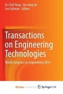 Transactions on Engineering Technologies World Congress on Engineering 2014