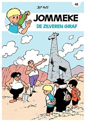 De zilveren giraf (Jommeke) (Dutch Edition)