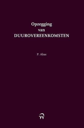 Opzegging Van Duurovereenkomsten