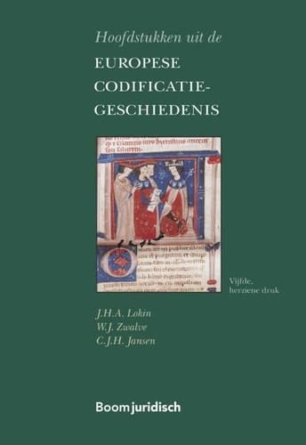 Hoofdstukken uit de Europese codificatiegeschiedenis