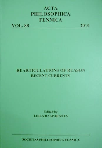 Rearticulation of Reason, Recent Currents: Acta Ph