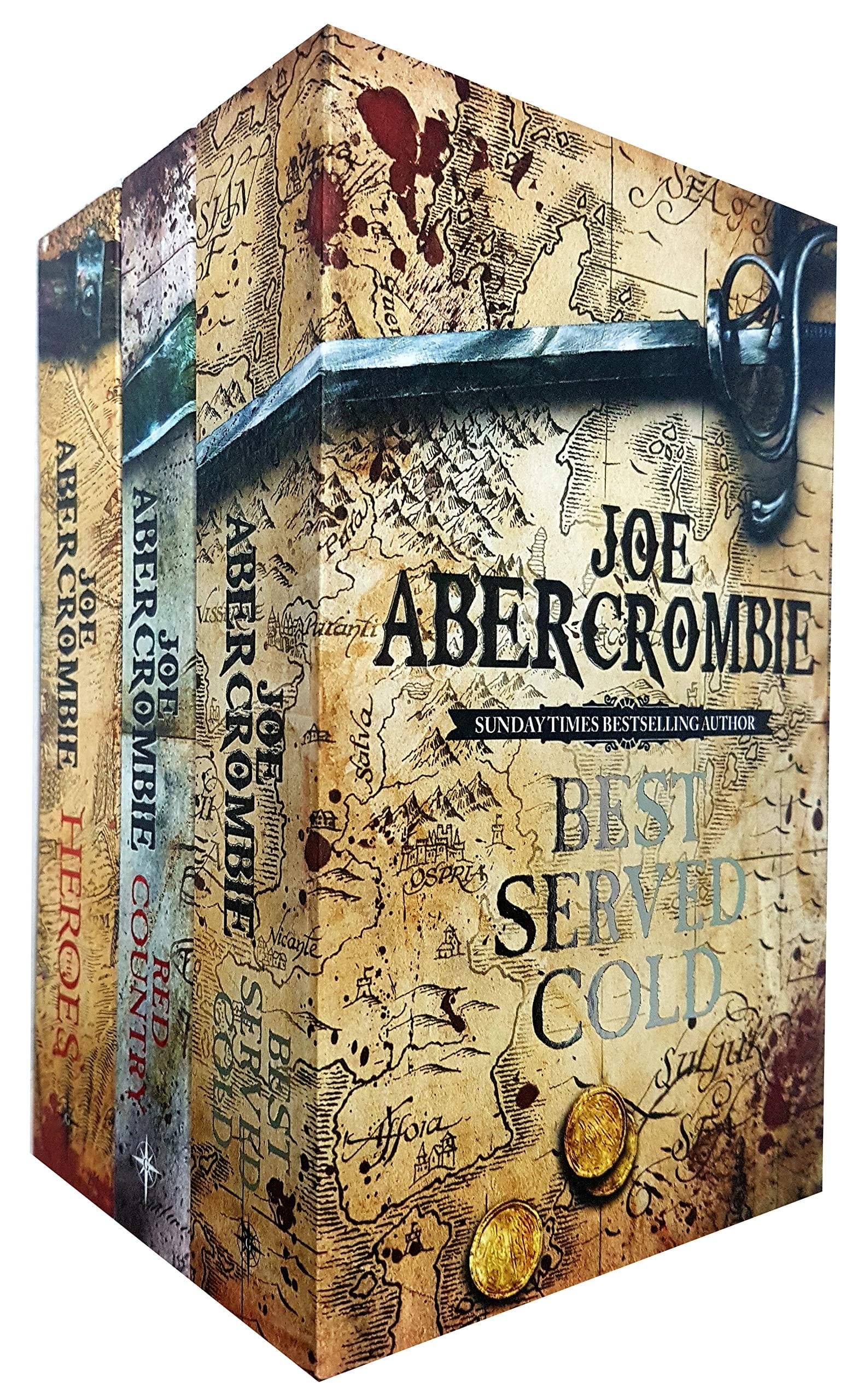 The Great Leveller Collection 3 Books Box Set by Joe Abercrombie (Best Served Cold, The Heroes and Red Country) (First Law World) by Joe Abercrombie (2016-08-06)