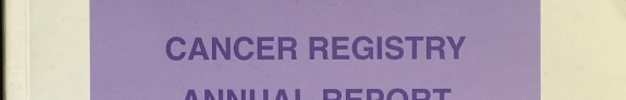 Cancer Registry Annual Report, 1996 Taiwan, Republic of China