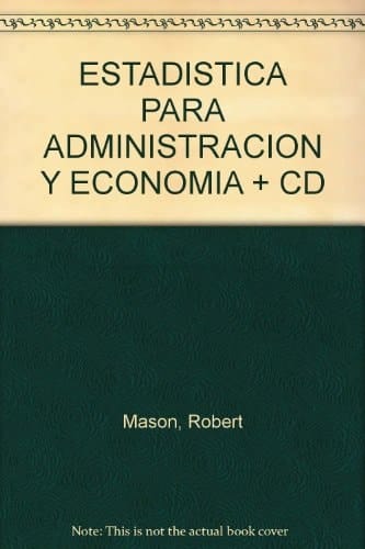 Estadística para administración y economía