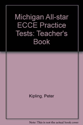 Michigan All-Star Ecce Practice Tchr Bk-Rev 2004