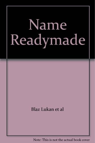 Name Readymade