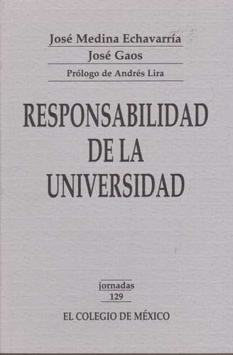Responsabilidad de la universidad (Spanish Edition)