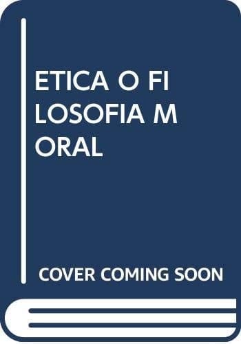 Etica o filosofia moral