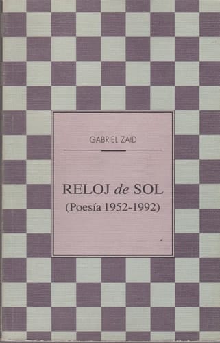 RELOJ DE SOL (POESIA 1952-1992)