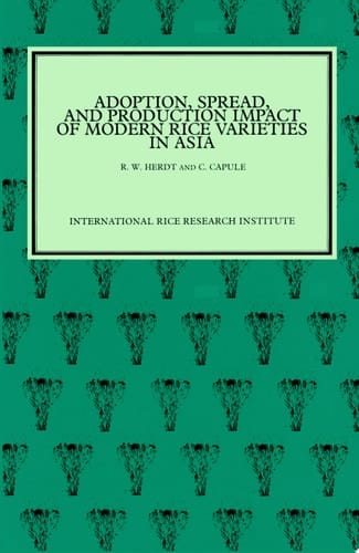 Adoption, Spread, and Production Impact of Modern Rice Varieties in Asia