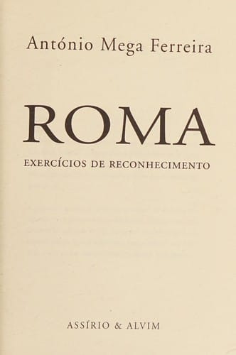 Roma exercícios de reconhecimento